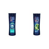 Clear Men 3 in 1 Şampuan & Duş Jeli Ferahlatıcı Mentol Etkisi Saç Yüz Vücut İçin 350 ml ve Clear Men Kepeğe Karşı Etkili Şampuan Maksimum Ferahlık 350 ml