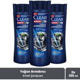 Clear Men 350 ml Kepeğe Karşı Etkili Yoğun Arındırıcı Şampuan Tüm Saç Tipleri için