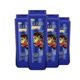 Clear Men 4x350 ml Kepeğe Karşı Etkili Legend by CR7 Ronaldo Şampuan