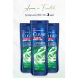 Clear Men Günlük Arınma ve Ferahlık 3x350 ml Şampuan