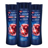Clear Men Hızlı Stil 2'si1 Arada 3x350 ml Şampuan