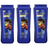 Clear Men Kepeğe Karşı Etkili 3x485 ml Legend By Cristiano Ronaldo Limited Edition Şampuan