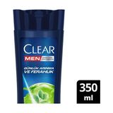 Clear Men Kepeğe Karşı Etkili Şampuan 350 ml Günlük Arınma ve Ferahlık ile Kepekli Saçlar İçin