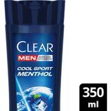 Clear Men Kepeğe Karşı Etkili Şampuan Cool Sport Menthol 350 Ml(Yeni Ambalaj)