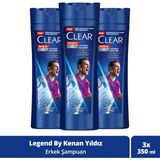 Clear Men Kepeğe Karşı Etkili Şampuan Kenan Yıldız 350 ml X3