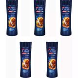 Clear Men Kepeğe Karşı Etkili Şampuan Saç Dökülmesine Karşı Kahve Çekirdeği Özü 350 ml x 5 Adet