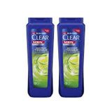 Clear Men Şampuan 2x485ml Yağlı Saç Derisi Için Maksimum Ferahlık Kepeğe Karşı Etkili Şampuan