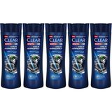 Clear Men Yoğun Arındırıcı Kömür Kepeğe Karşı Etkili Şampuan 350 ml X5