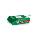 CLEAR MOTION Yüzey Temizlik Havlusu 300 (100x3 adet) Yaprak (Doğal Limon Yağı)
