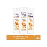 Clear Saç Dökülmesine Karşı Etkili Şampuan 3 x 350 ML