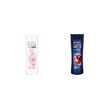 Clear Şampuan Yumuşak ve Parlak 350 ml X2 + Clear Men Şampuan Hızlı Stil 2'si 1 Arada Kolay Şekil Alan Saçlar 350 ml Mavi X2 - Option-1