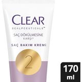 Clear Scalpceuticals 170 ml Saç Bakım Kremi Dökülmeye Karşı Dökülen Saçlar İçin Özel Formül