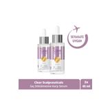 Clear Scalpceuticals Saç Dökülmesine Karşı 2x45 ml Saç Bakım Serumu