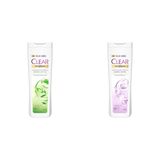 Clear Women Kepeğe Karşı Etkili Şampuan Bitkisel Sentez Aloe Vera & Çay Ağacı Yağı 350 ml(2) Clear Women Komple Bakım Vitamin Kompleksi Kepeğe Karşı Etkili Şampuan 350 ml(1)