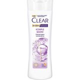 Clear Women Kepeğe Karşı Etkili Şampuan Komple Bakım Vitamin Kompleksi 350 ml 2 ADET