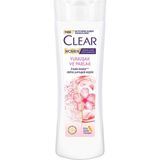 Clear Women Kepeğe Karşı Etkili Şampuan Yumuşak Parlak Kiraz Çiçeği Esansı & Keratin 350 ml 5 Adet
