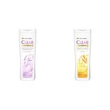Clear Women Komple Bakım Vitamin Kompleksi Kepeğe Karşı Etkili Şampuan 350 ml(1) Clear Women Saç Dökülmesine Karşı Zencefil Özü Kepeğe Karşı Etkili Şampuan 350 ml(1)