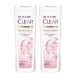 Clear Yumuşak Parlak 2x325 ml Şampuan