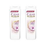 Clear Yumuşak ve Parlak Kiraz Çiçeği Kadın 2x600 ml Şampuan