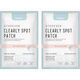 Clearly Spot Patch, Sivilce Karşıtı Şeffaf Plaster 2'li Paket | Ultra Ince, Hidrokolloid + Niac