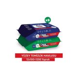 Clearmotion Clearmotion Yüzey Temizlik Havlusu (12x100) 1200 Yaprak