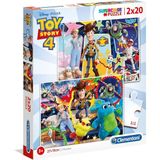 Clementoni 24761 Clm-Puz Toy Story 4 2X20 Parça Puzzle