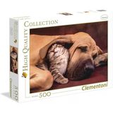Clementoni - 500 Parça High Quality Collection Puzzle - Cuddles - 35020