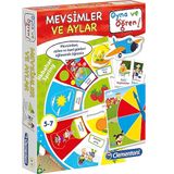 Clementoni 64200 Aylar ve Mevsimler Oyna Ve Öğren Oyuncak