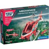Clementoni 75075TR Mekanik Laboratuvarı Firefighting Helicopter