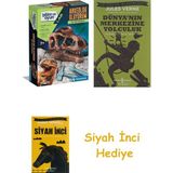 Clementoni Bilim ve Oyun: T-Rex Kazı Seti + Dünyanın Merkezine Yolculuk + Siyah Inci Hediye