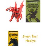 Clementoni Clementonı-Mekanik Laboratuvarı Uçan Ejderha + Dünyanın Merkezine Yolculuk + Siyah Inci Hediye