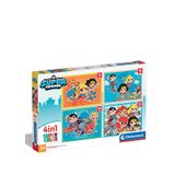 Clementoni Dc Super Friends 70 Parça 4 In 1 Puzzle