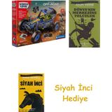 Clementoni Mekanik Laboratuvarı Arazi Aracı + Dünyanın Merkezine Yolculuk + Siyah Inci Hediye