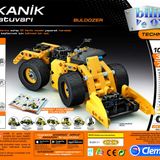 Clementoni Mekanik Laboratuvarı Buldozer Renkli 6+