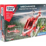 Clementoni Mekanik Laboratuvarı Firefighting Helicopter - Çok Renkli