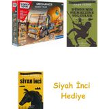 Clementoni Mekanik Laboratuvarı Inşaat Kamyonu + Dünyanın Merkezine Yolculuk + Siyah Inci Hediye