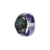 clemon Samsung Galaxy Watch 5 Seri 40-44-Pro 45 mm Uyumlu 20 mm Metal Klipsli Flexıble Kordon Purple