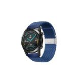clemon Samsung Galaxy Watch Active 2 40-44 mm Uyumlu 20 mm Metal Klipsli Flexıble Kordon Dark Blue