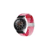 clemon Xiaomi Mi Watch S1-Mi Watch S1 Active 22 mm Metal Klipsli Flexıble Kordon Pink