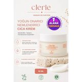 Clerie Cica Yoğun Onarım ve Nemlendirici Yüz Kremi, Centella Asiatica, Madecassoside 50ml