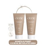 Clerie Cosmetics Cilt Beyazlatıcı Krem Alpha Arbutin Leke Karşıtı Aydınlatıcı Hint Dutu 2'li Set 2x50 ml