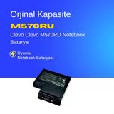 Clevo Clevo M570ru Notebook Batarya Pil – Yüksek Performanslı, Uzun Ömürlü, Uyumlu Güç Kaynağı