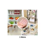 Clevora Şeffaf Kaymaz Dolap Içi Çekmece Raf Örtüsü Astarı Çekmece Astarı 45x1 Metre Silinebilir Kaydırmaz