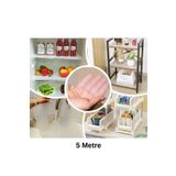 Clevora Şeffaf Kaymaz Dolap Içi Çekmece Raf Örtüsü Astarı Çekmece Astarı 45x5 Metre Silinebilir Kaydırmaz
