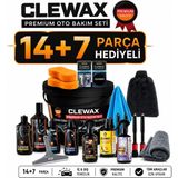 clewax 14 Parça Premium Araç, Motorsiklet Yıkama ve Bakım Seti Oto Bakım Seti - 10 lt