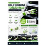 clewax Araba Klima Havalandırma Temizlik Fırçası Araç içi Detay Temizlik Fırçası