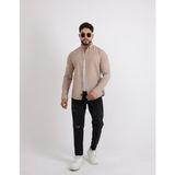 Cliento Adel Paraşüt Kumaş Uzun Kollu Modern Erkek Gömlek - S - Vizon