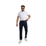 cliento Modern Tarz Desenli Örme Jogger Erkek Pantolon Lacivert 2XL