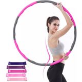 Clifton 1500 Gr Hula Hoop Egzersiz Çemberi Pembe+5'Li Latex Direnç Bandı