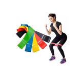Clifton 3 Lü Farklı Dirençte Squat Bandı Hafif Orta Sert Pilates Aerobik Çalışma Lastiği Egzersiz Fitness 3LÜAEROBİK